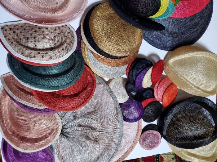 Huge lot of millinery /hat making supplies
