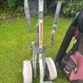 Golf Bag, Wilson Golf Clubs and Caddy Image 8