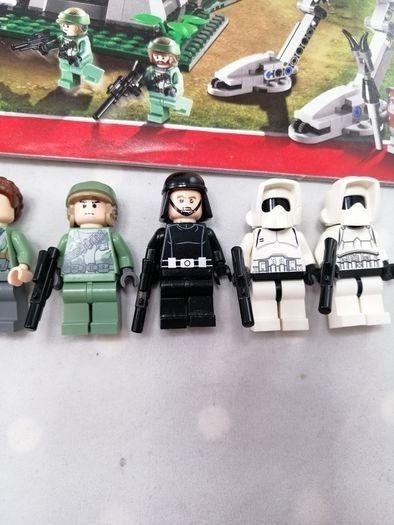 Lego Star Wars: BATTLE OF ENDOR (8038) & Instructions, All Minifigs