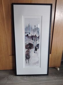 Beautiful art print professionally framed