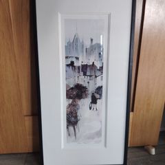Beautiful art print professionally framed