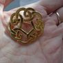Celtic design brooch,Fashion jewellery,Brooch Image 2