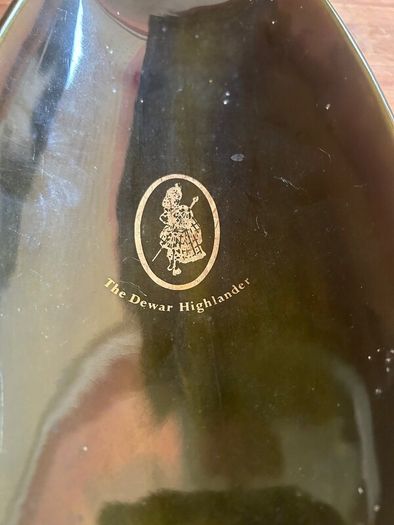 Vintage Dewars jug and ashtray