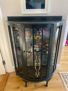 antique glass case