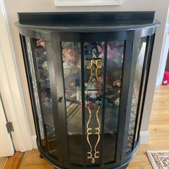 antique glass case