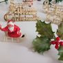 vintage christmas cake decorations can post Image 4