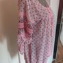 Brand New Rainbow pink  floral blouse size UK12 EU40 Postage included Image 4