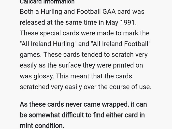 callcards