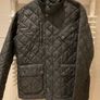 Mens Black Penfield quilted jacket size large Image 2