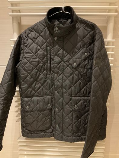 Mens Black Penfield quilted jacket size large