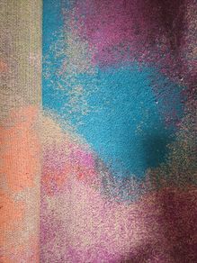 Beautiful large multi colour rug