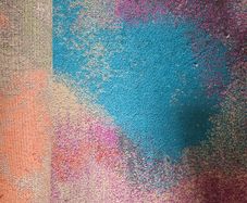 Beautiful large multi colour rug