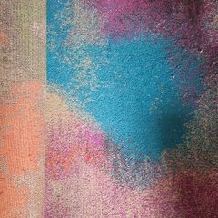Beautiful large multi colour rug