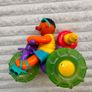Sesame Street Ernie 2001 Splashin Trike Water Tub Tricycle Duck Part of the rope doesn't pull back completely Used Please see photos Image 8