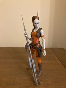 Star Wars black series Aurra Sing