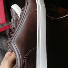 Brand New Mens Leather Trainers