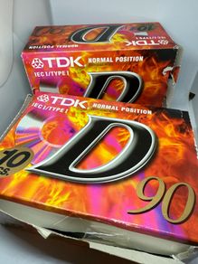 blank audio cassette tapes