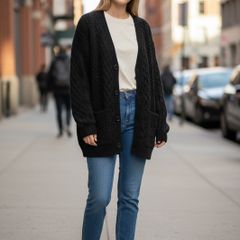 Allsaints designer woman blazer black