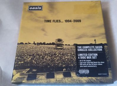 Oasis - Time Flies 4 disc Limited Edition Cd/Dvd Boxset