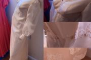Vintage Wedding Dress 70s