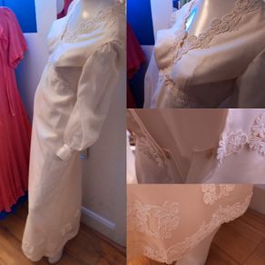 Vintage Wedding Dress 70s