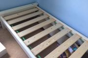 Solid wood Single bed frame