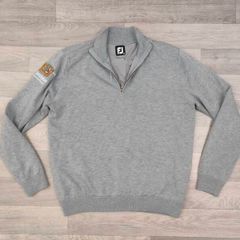FootJoy FJ Dual Layer Half Zip Golf Jumper Mene Medium