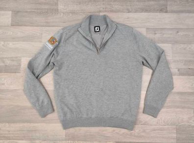 FootJoy FJ Dual Layer Half Zip Golf Jumper Mene Medium