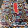 Australian Aboriginal Art Souvenir Tea Towel . Unused Image 2