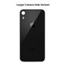 iPhone XR Replacement Back Glass Door Cover with Adhesive Black Image 4
