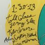 2013 Dave Kloc Screen Print The Meltdown Jonah Ray Kumail Nanjiani Todd Glass Jenny Slate Tyler Coreene Adam Cayton Holland Eugene Mirmam Image 3
