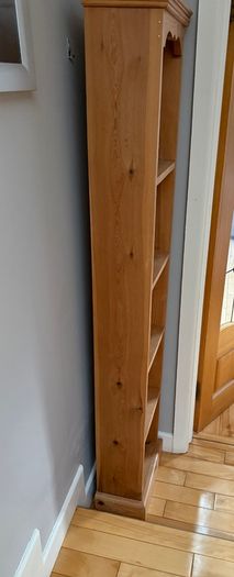 Solid wood hand crafted book case