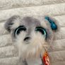 Ty Beanie Boo Whiskers approx. 15 cm. Plush Schnauzer Dog Please see photos Image 3