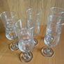 Vintage Duiske Glass Company Wine Glasses Image 2