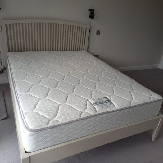 King size bed with mattress