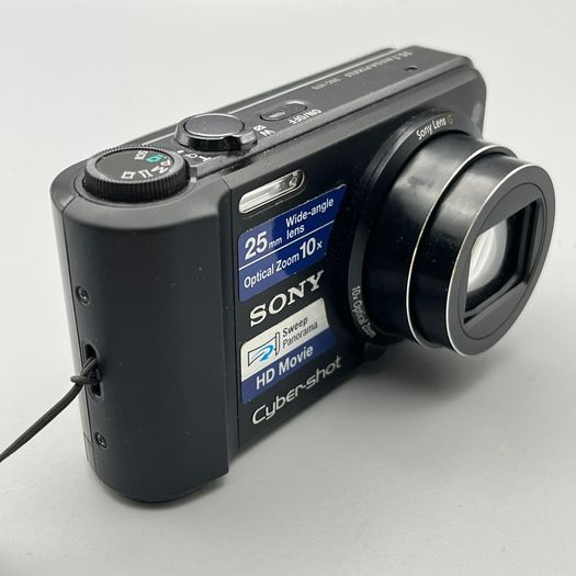 Sony DSC-H70 16.1MP Digital Camera Black - Full Kit