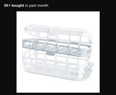 Baby bottle & soother parts dishwasher basket