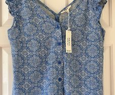 BNWT Size 12 Next Linen Mix Top