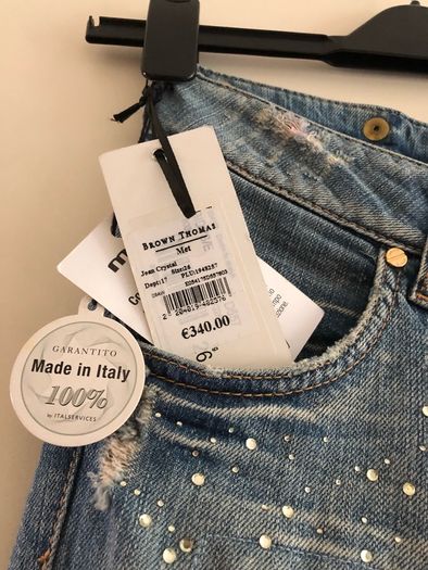 Women's brand new Italian jeans