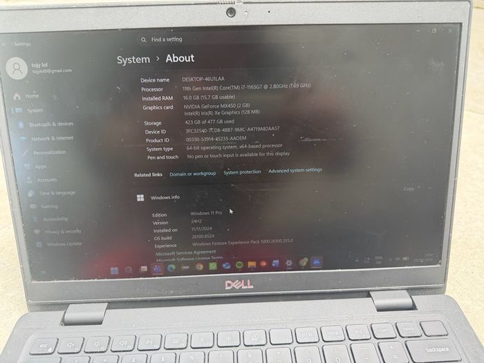 Dell Latitude 3420 Laptop 14 inch Intel i7 11th Gen 16GB RAM 512GB SSD