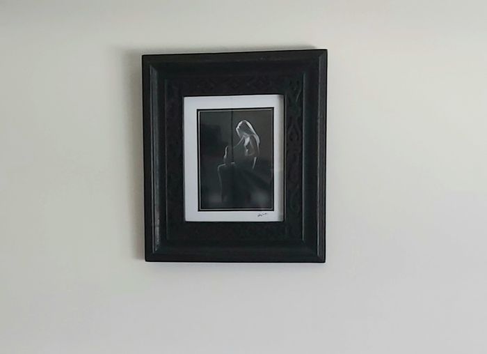 Framed set of art nude photos
