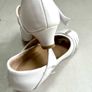 size 33 (1) girls white mid heel princess shoes Image 5