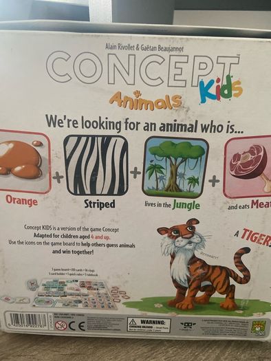 Concept Kids Animal Board Game