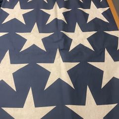 Next Navy and Grey star curtains