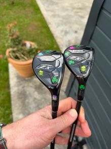 Srixon 17 / 22 Degree hybrids- top shafts