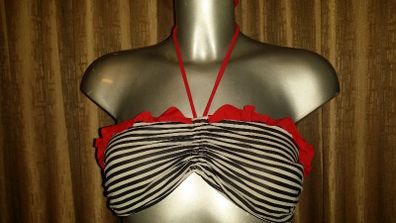 Halterneck bikini padded bra size UK14 EU42 CupC Postage included