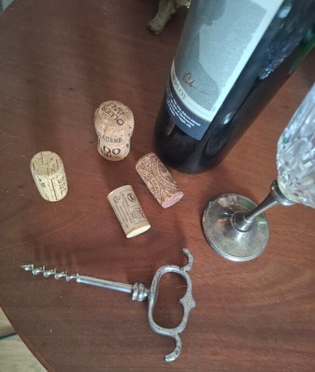Antique Four finger pull corkscrew