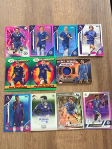 Topps Chelsea Bundle All Numbered + Auto Total 11 Cards
