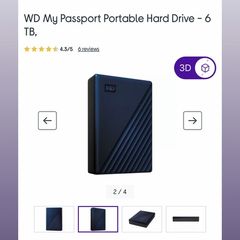 6tb passport hard drive