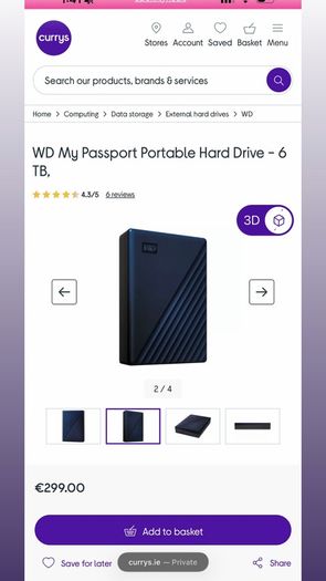 6tb passport hard drive